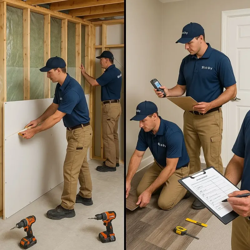 Repairs and Reconstruction process in Perry, GA
